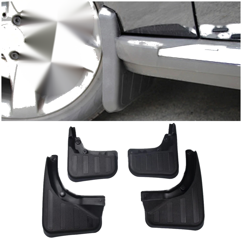 Mercedes Benz GLK Running Board Mud Flaps Splash Guards (2008-2016)