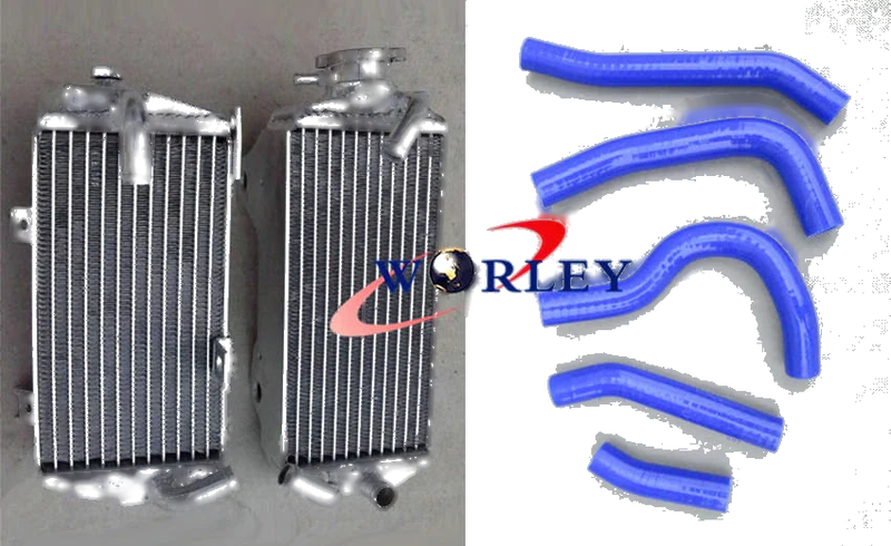CRF250R 2014-2016 Aluminum Radiator + Silicone Hose