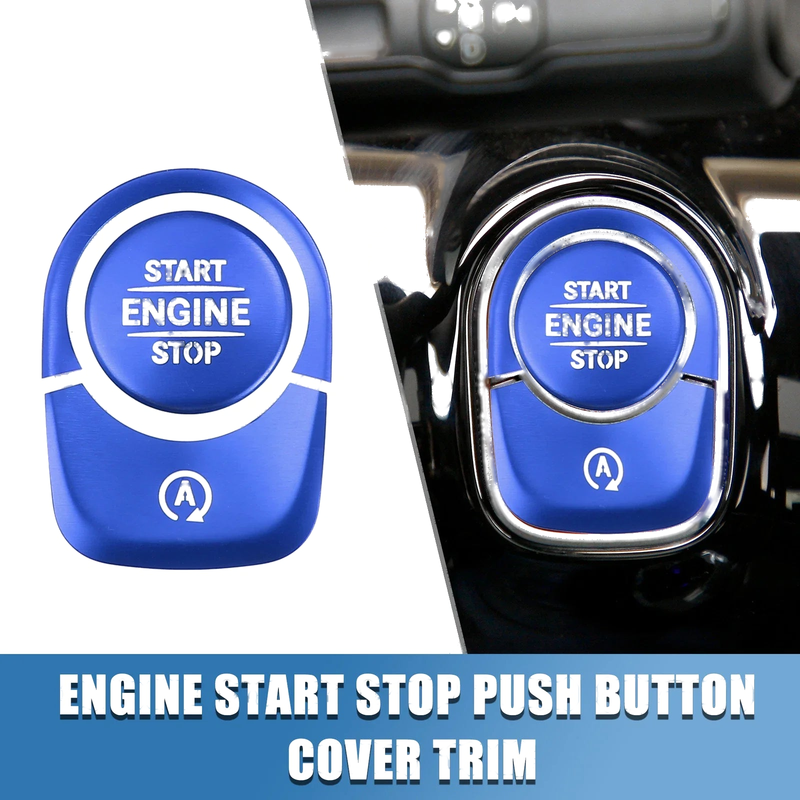 Mercedes Benz A-Class Engine Start Stop Button Cover Sticker Kit (2013-2023)
