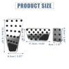 Dodge Ram 3 x Accelerator & Brake Pedal Covers (2011-2018)