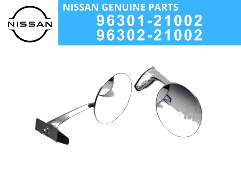 Nissan Datsun 510 Sunny B110 B120 Side Fender Mirror LH RH Set