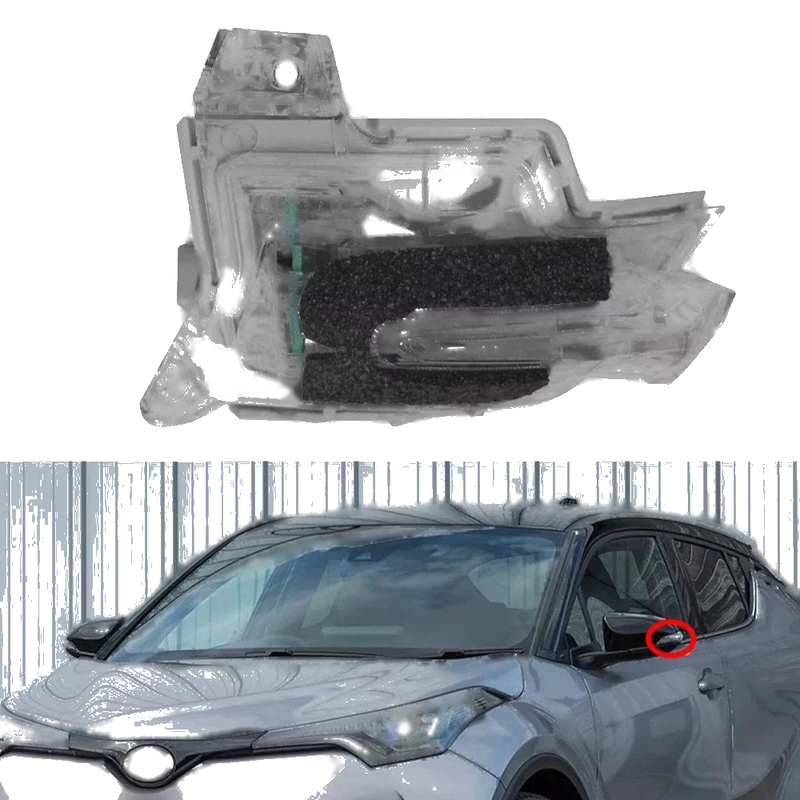 Toyota C-HR Left Side View Mirror Turn Signal Light (2018-2021)