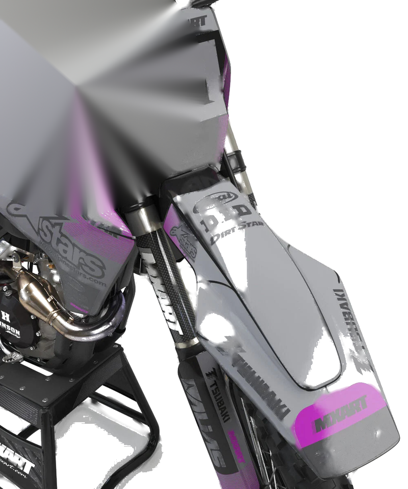 Husqvarna TC 85 CARVE Style Stickers Custom Graphic Kit (2018-2021)