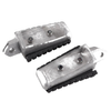 Yamaha V-STAR XVS650 XVS400 XV40 Black Front Footpegs