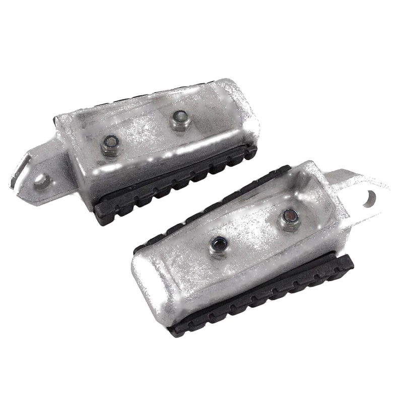 Yamaha V-STAR XVS650 XVS400 XV40 Black Front Footpegs