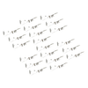 Universal Auto 20Pcs Micro Timer 2 Socket Terminal 22-20AWG Pins