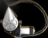Nissan XTrail Front Left Window Regulator 6 Pin Motor (2007–2013)