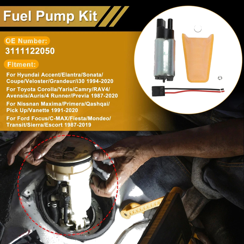 Hyundai Accent / Elantra Fuel Pump Metal Set