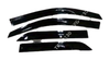 Toyota Fortuner 4 Door Visor Monsoons Black (2015-2017)