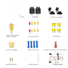 Radiator - Temperature Sensor Switch Dual Electric Fan Relay Kit (N/A)