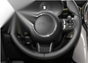 Mini Cooper F55 / 56 / 57 3 x Black Carbon Fiber Steering Wheel Covers (2021-2023)