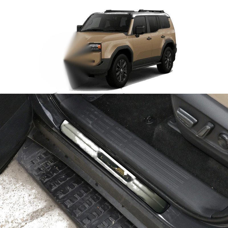 Land Cruiser Prado J250 4x Outside Door Sill Trim Cover (2024–2024)