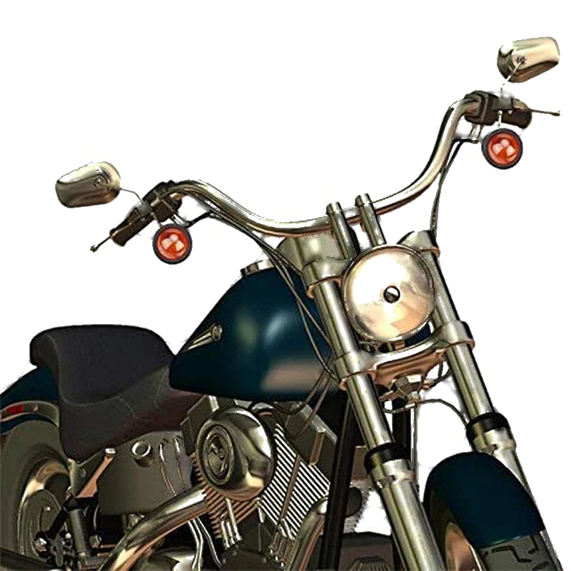 Honda Shadow Sabre VT 700 750 Black Amber Bullet Turning Signal Lights 2 x