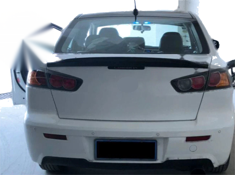 Mitsubishi Lancer Evolution 2008-2017 Glossy Black Rear Spoiler Wing