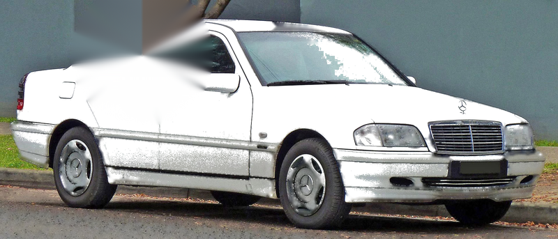 Mercedes Benz C-Class W202 4Dr Sedan Mud Flap Splash Guard (1997-2000)