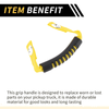 Jeep Wrangler Roof Rope Handle Yellow Roll Bar Grab Handles