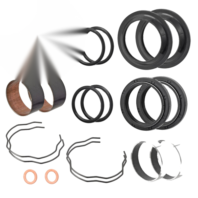 Yamaha V-Star XVS650 / XVS950 / XVS1100 / XVS1300 Fork Bushing Dust Oil Seal (98-17)