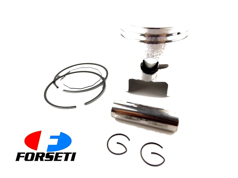 Suzuki TF185 1mm O/S Piston Kit w/ 65mm Rings & Pin Clips (78-93)