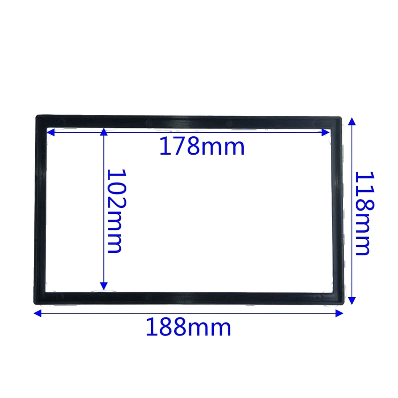 Radio Stereo DVD Player Dash Install Mounting Trim Bezel Panel Kit Frame