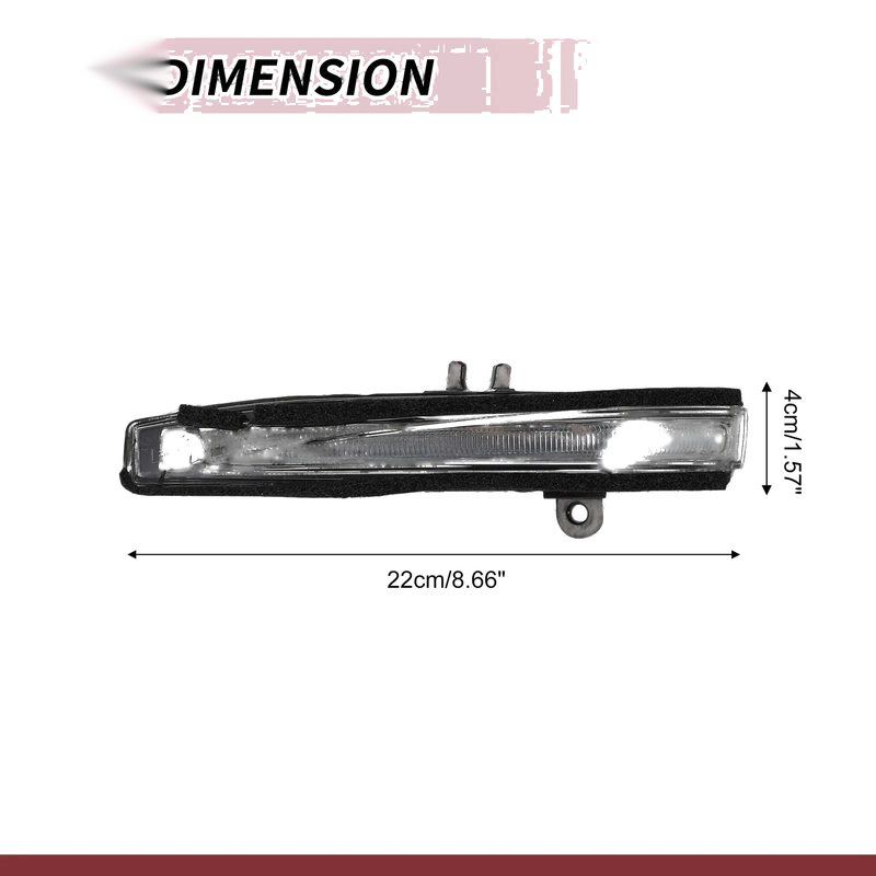 Hyundai Sonata 2011-2013 Left LED Car Mirror Turn Signal Light