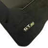 Mercedes Benz AMG GTR 2015-2022 Black & Green Logo 2 x AutoWin Floor Mats