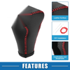 Nissan Versa Gear Shifting Knob Cover Trim 2013-2016 Black Red