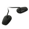 Harley Touring Sportster 883 1200 Softail Vivid Black Rear View Mirrors