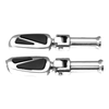 Harley Heritage Classic, Fat Bob Chrome Passenger Footpegs Bracket (18-25)