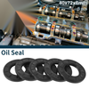 Oil Seal 40x72x8mm Black 5Pcs NBR Rubber Seal Ring Rotary Shaft