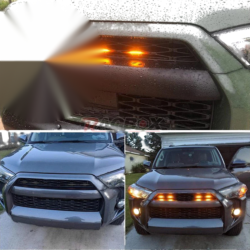 Toyota 4Runner LED Front Grille Daytime Running Lights (2014-2019)