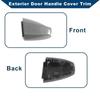 BMW X1 X5 X6 2014-2019 Silver Tone Exterior Door Handle Cover Trim