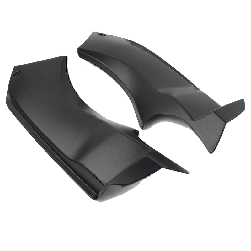 Kawasaki Ninja ZX-6R (2003-2004) Black ABS Air Tube Covers