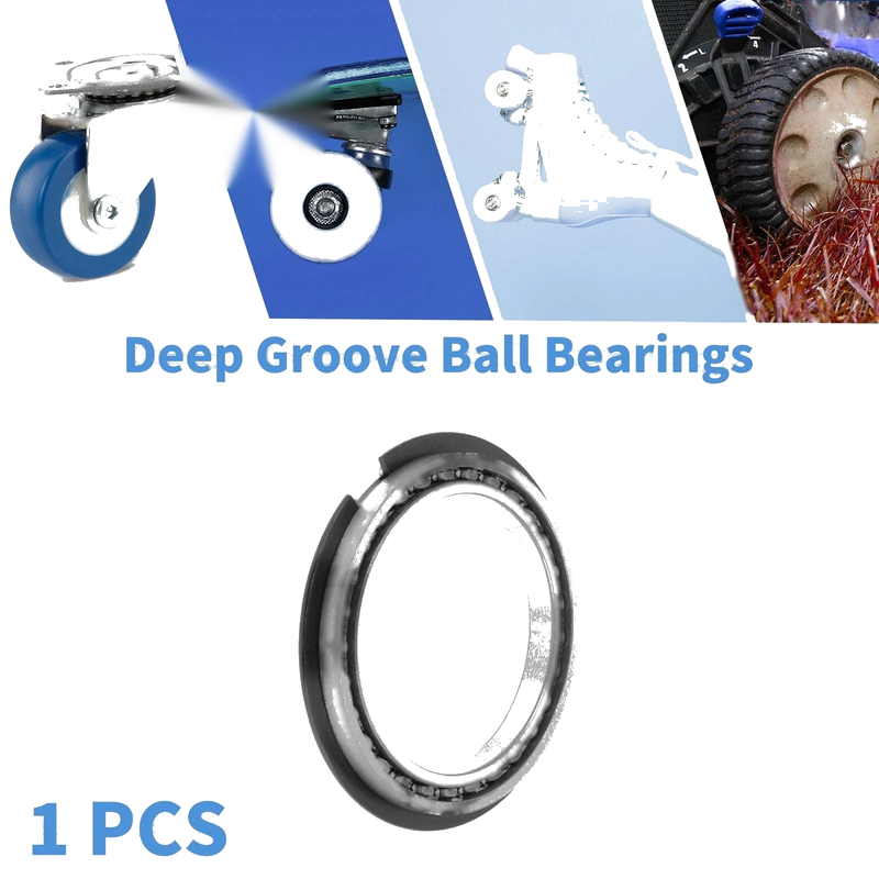 Scooter Skateboard Wheel Deep Groove Ball Bearings P5 / 50x65x7mm
