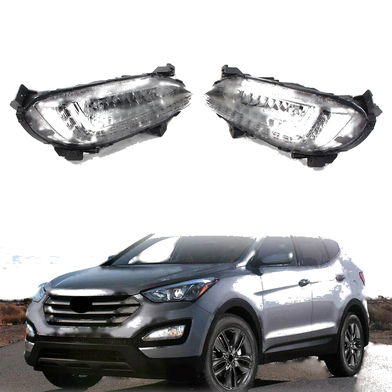 Hyundai Santa Fe / IX45 ABS LED Daytime Running Lights (2013-2015)