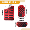 Ford F-150 Brake Gas Accelerator Pedal Pads Cover (2021-2023)