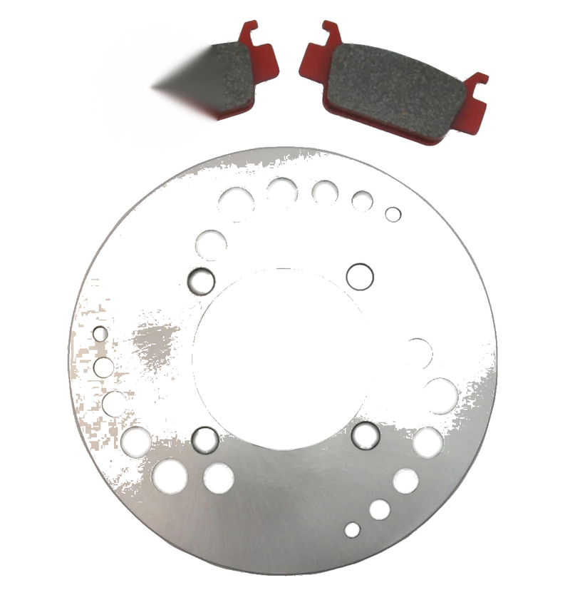 Honda Rincon, Rubicon & Foreman Front Disc Brake Rotor & Brake Pads