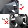 Chrysler 300 300C 4pcs Carbon Fiber Steering Wheel Cover (2005-2010)