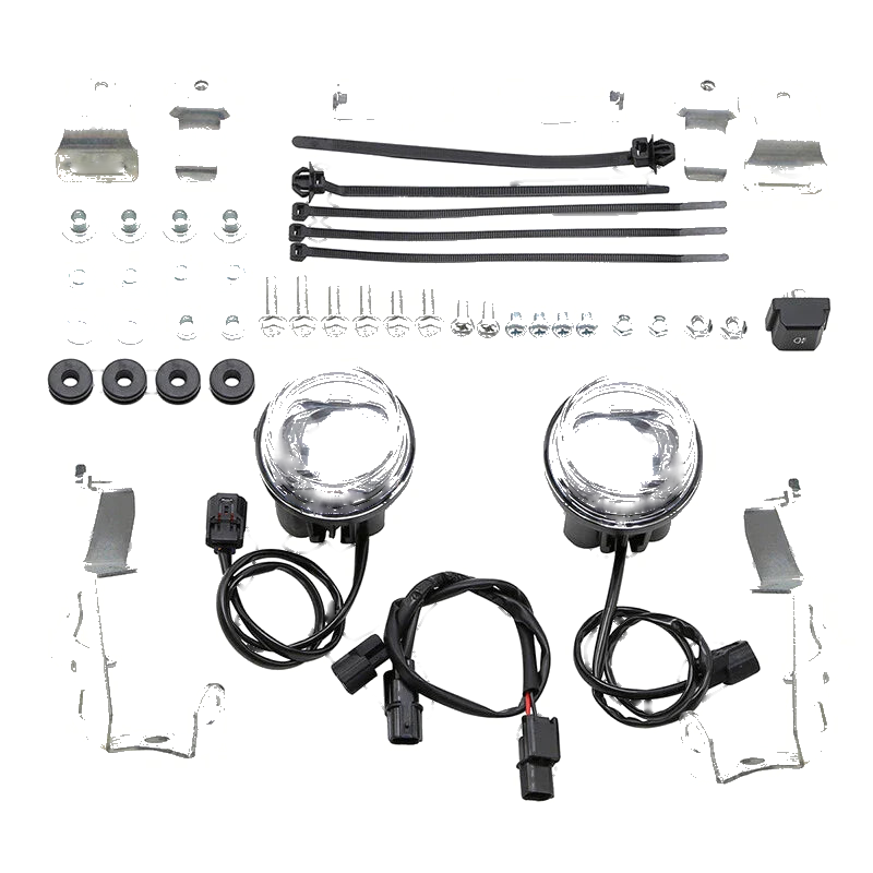 Honda Goldwing GL 1800 LED Fog Light Foglights Attachment Kit Fit (2018-2025)