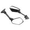 KAWASAKI NINJA ZX6R Black Left & Right Rearview Mirrors (2009-2012)