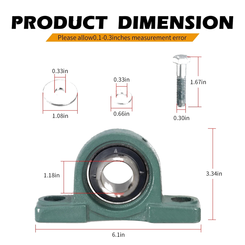 Polaris Ranger Crew 500 / 800 Front Prop Shaft Support Bearing