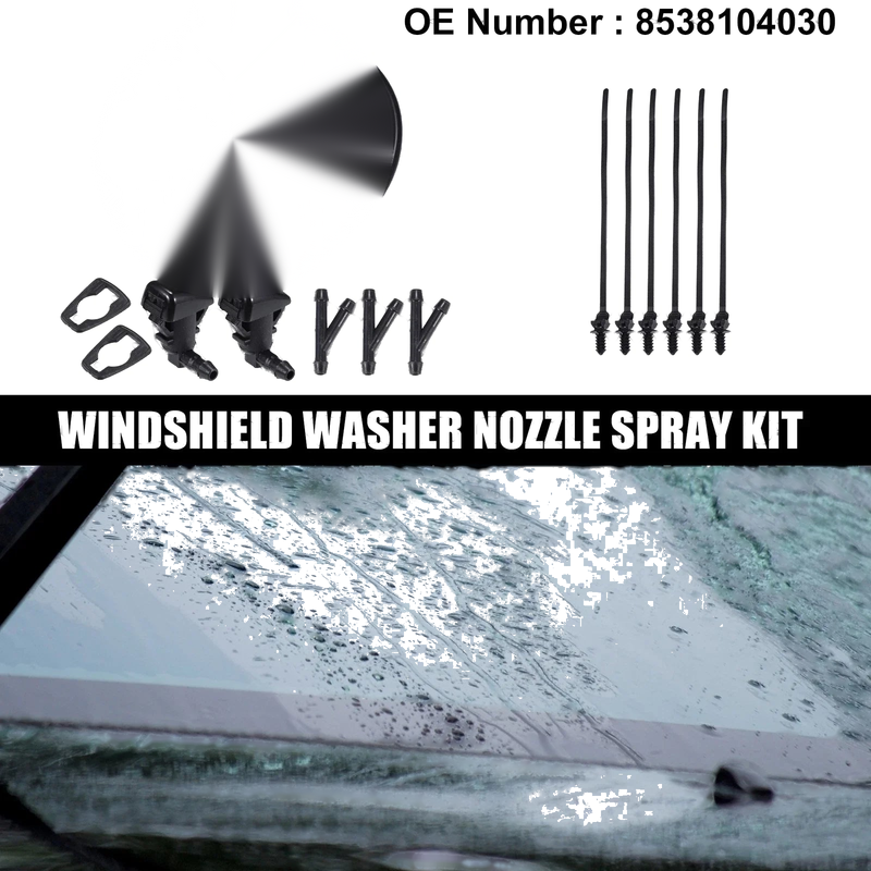 Toyota Tacoma Windshield Washer Nozzle Spray Kit (2005-2023)