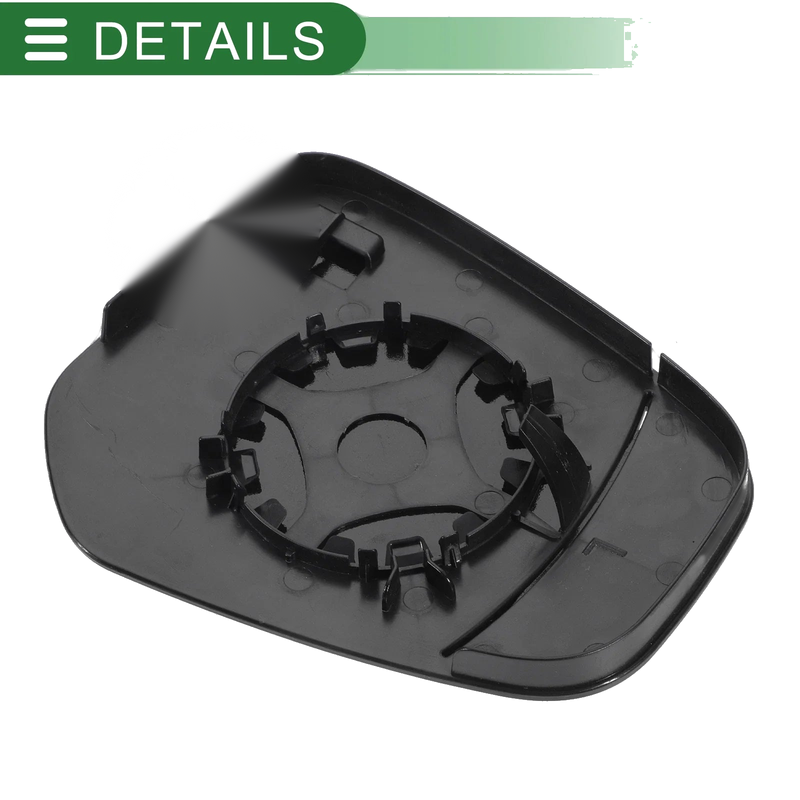 Ford Tourneo Left Side White Mirror Glass with Back Aspherical Non-Heated