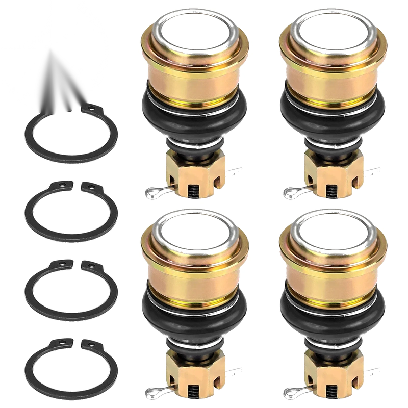 Yamaha Kodiak 450 YFM450 4x4 4x Front Upper & Lower Ball Joints (2018-2024)