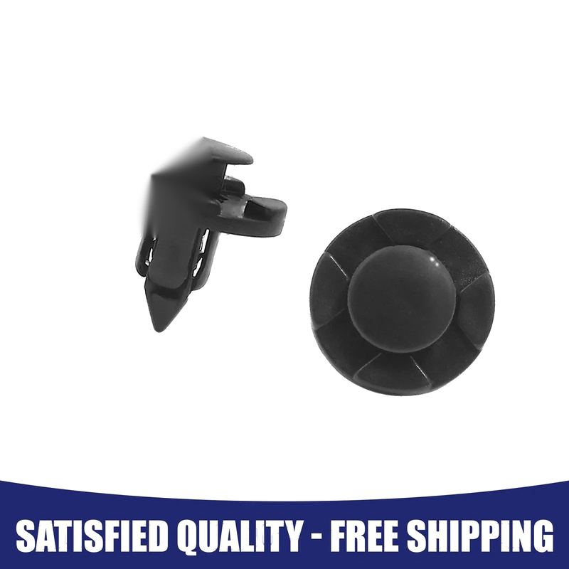 Nissan Bumper 50 x Plastic Push Type Rivet Retainer Clips