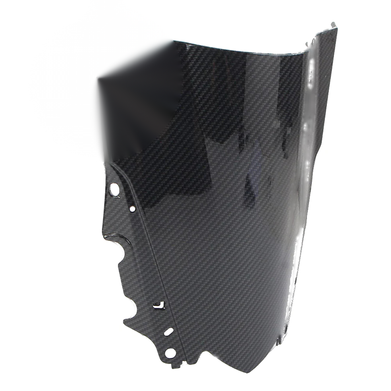 Yamaha YZF-R25 R3 Black Carbon Fiber ABS Windshield (2014-2018)