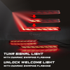 Toyota Land Cruiser LED Rear Bumper Brake Turn Signal Light (2018–2024)