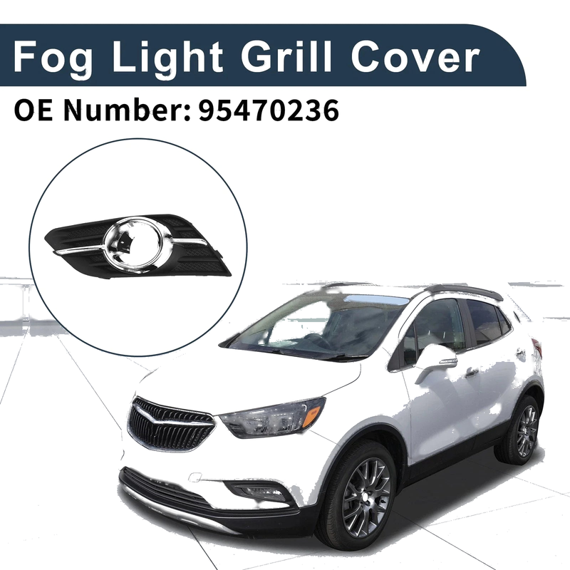Buick Encore 1 Pc Front Left Fog Light Grill (2013–2016)