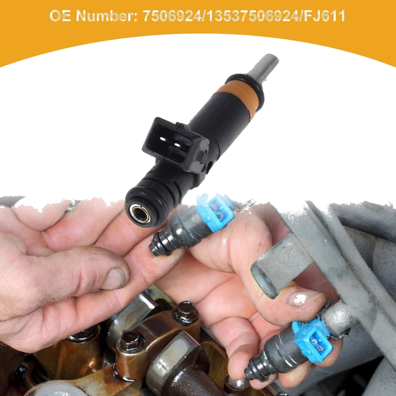 BMW 7 Series E65 V8 1 Pcs Fuel Injector (2002-2003)