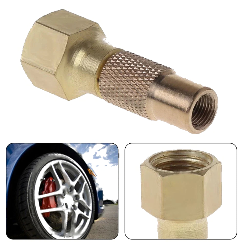 Quick Inflation Open Flow Through Design Threaded Tire Chuck