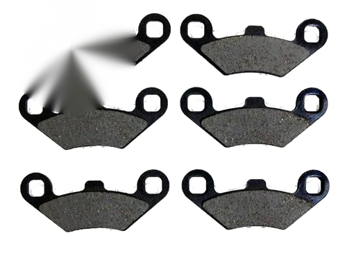 Polaris Outlaw 500 Front & Rear Semi-Metallic Brake Pads (2006–2007)